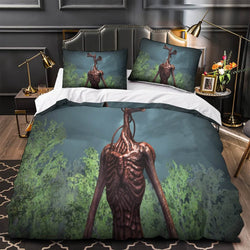 Siren Head Bedding Set Quilt Duvet Cover Without Filler (Online Order Only)
