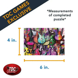 Six String Sling 234 Piece "World's Smallest" Jigsaw Puzzle TDC
