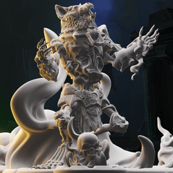 3D Printed Nafarrate Skeletons Army Skeletal Werewolf Set 28mm 32mm D&D (Online Only)