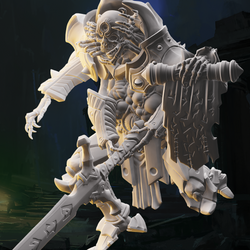 3D Printed Nafarrate Skeleton Berserker Skeletons Army 28mm 32mm D&D (Online Only)