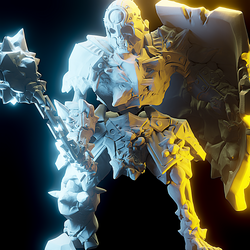 3D Printed Nafarrate Skeleton Defender Skeletons Army 28mm 32mm D&D (Online Only)