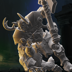 3D Printed Nafarrate Skeleton Guardian Skeletons Army 28mm 32mm D&D (Online Only)