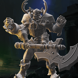 3D Printed Nafarrate Skeleton Guardian Skeletons Army 28mm 32mm D&D (Online Only)