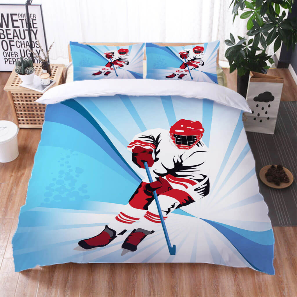 Skiing Sports Bedding Set Quilt Cover Without Filler (Online Order Only)