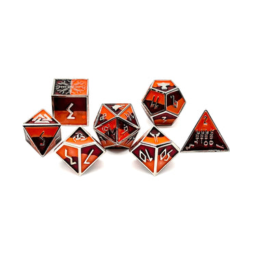 Skoll - Norse Themed Metal Dice Set (Online Only)