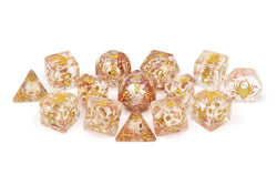Swashbuckler - 14 Piece DnD Dice Set | Acrylic RPG Gaming Dice (ONLINE ORDER ONLY)