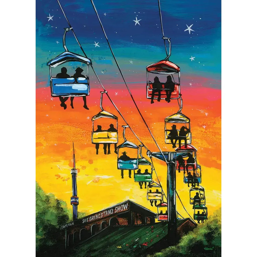Sky Glidin' "Something's Amiss!" 1000 Piece Jigsaw Puzzle PuzzleTwist (ONLINE ORDER ONLY)