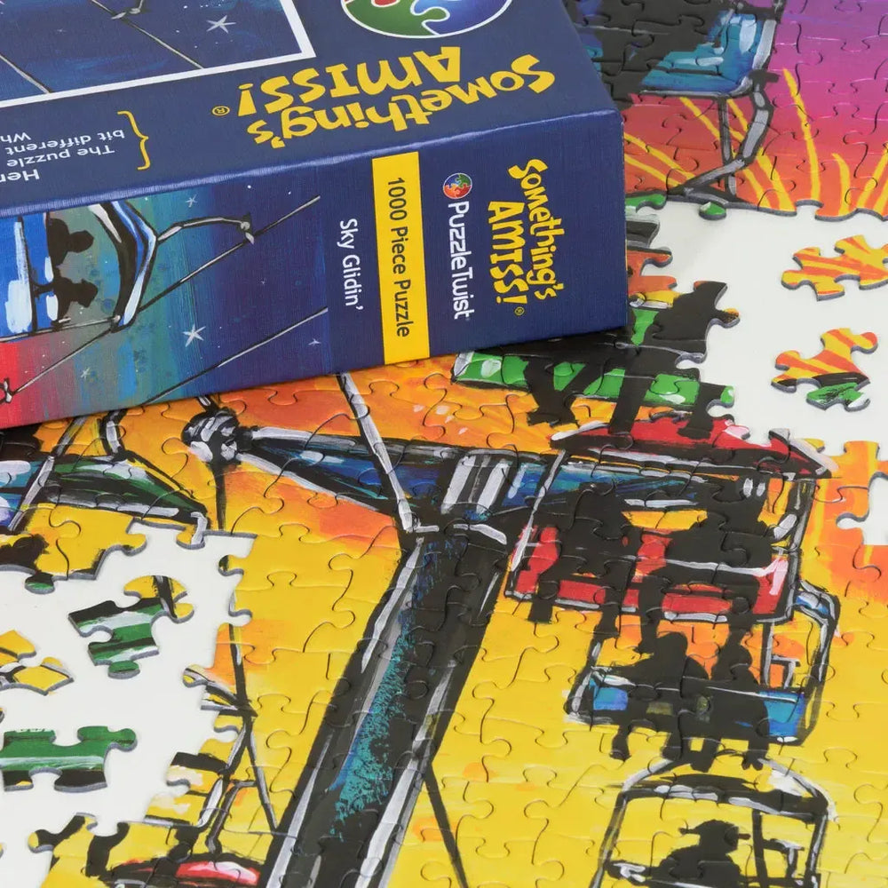 Sky Glidin' "Something's Amiss!" 1000 Piece Jigsaw Puzzle PuzzleTwist (ONLINE ORDER ONLY)