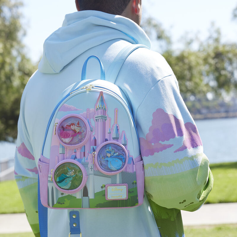 Sleeping Beauty The Good Fairies Mini Backpack by LoungeFly (Online Order Only)