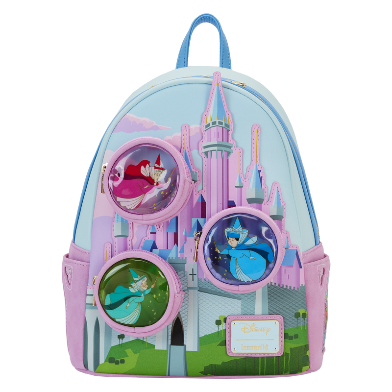 Sleeping Beauty The Good Fairies Mini Backpack by LoungeFly (Online Order Only)