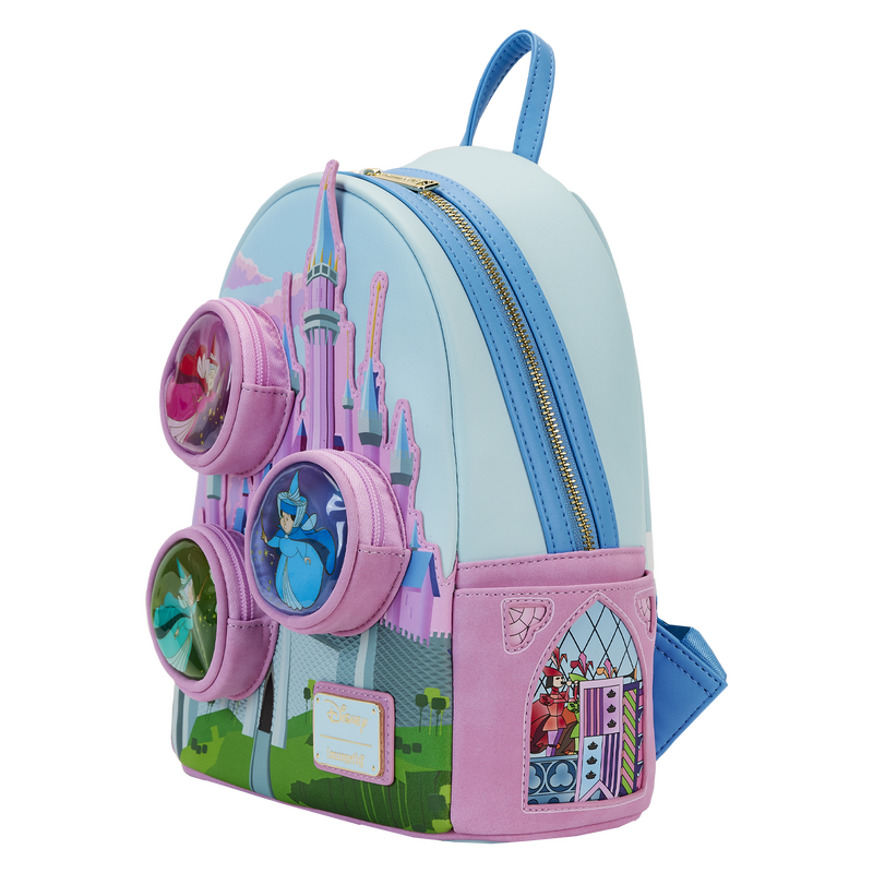 Sleeping Beauty The Good Fairies Mini Backpack by LoungeFly (Online Order Only)