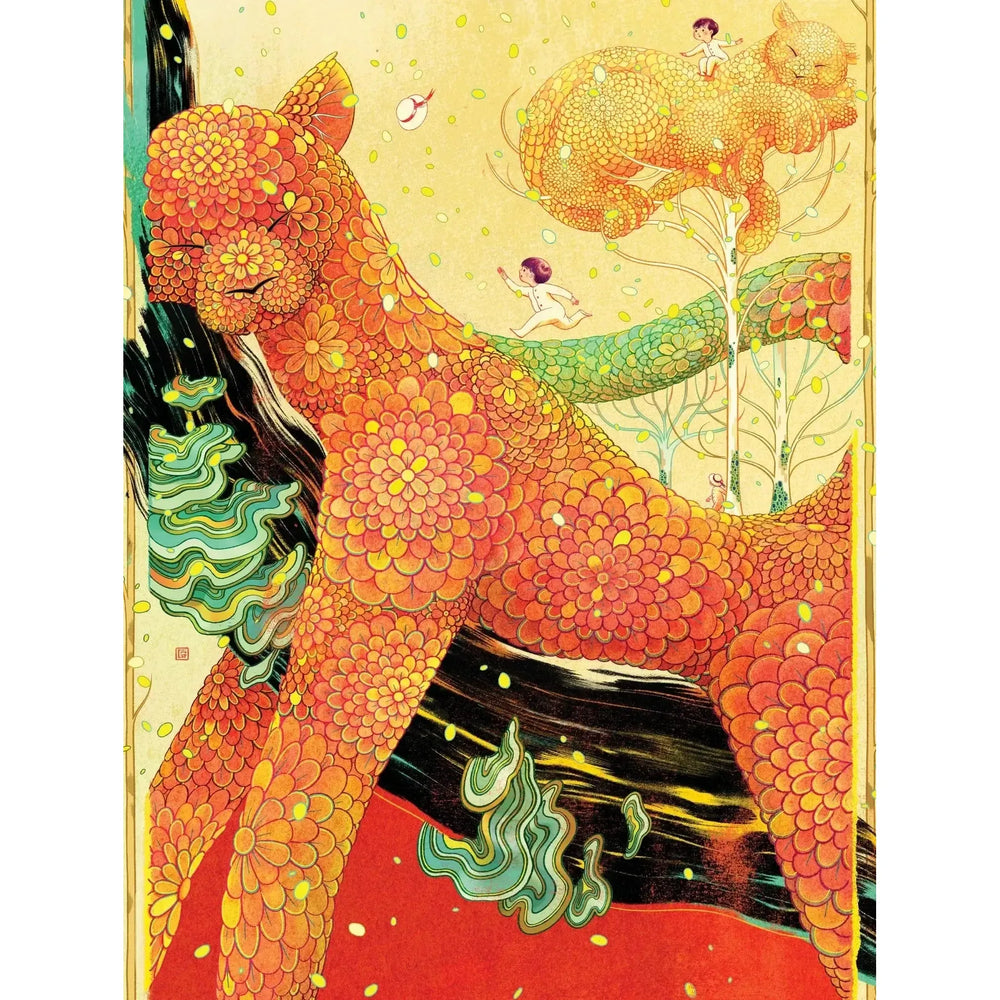 Sleepy Autumn 500 Piece Jigsaw Puzzle NYPC (ONLINE ORDER ONLY)