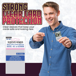 Sleeve Kings Mini USA Card Sleeves (41x63mm) - 110 Pack, -SKS-8801