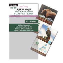 "WOTR" Card Sleeves (70x120mm) 110 Pack, 60 Micron, SKS-8814