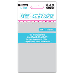 "North Sea / Garphill Games" Sleeves (54x86mm) -110 Pack, 60 Microns SKS-8821