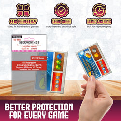 "Terraforming Mars: Dice Game" Compatible Card Sleeves (55x77mm) 110 Pack, 60 Micron, SKS-8844