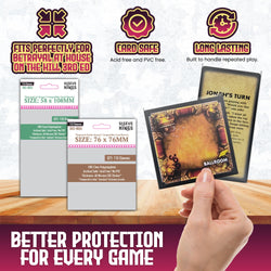 "Betrayal at House on the Hill" 3rd Edition Compatible Sleeve Bundle (8822 x 1, 8826 x 1)