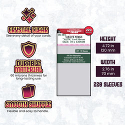 "The Old King's Crown" Compatible Card Sleeve Bundle (8803 x 1, 8808 x 1, 8814 x 1)