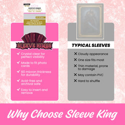 "Kpop" Collector Size Card Sleeve (70x100mm) 110 Pack, 60 Micron, SKS-8842