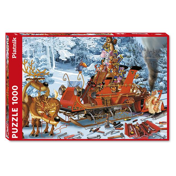 Sleigh Repair 1000 Piece Jigsaw Puzzle Piatnik (ONLINE ORDER ONLY)