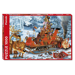 Sleigh Repair 1000 Piece Jigsaw Puzzle Piatnik (ONLINE ORDER ONLY)
