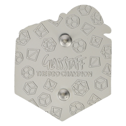 Enamel Pin: D20 Champion (ONLINE ORDER ONLY)