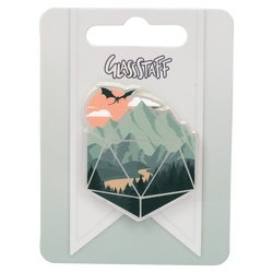 Enamel Pin: Scenic D20 (ONLINE ORDER ONLY)