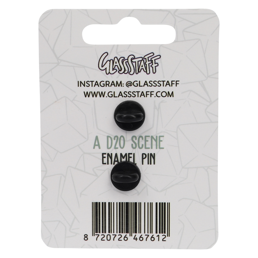 Enamel Pin: Scenic D20 (ONLINE ORDER ONLY)