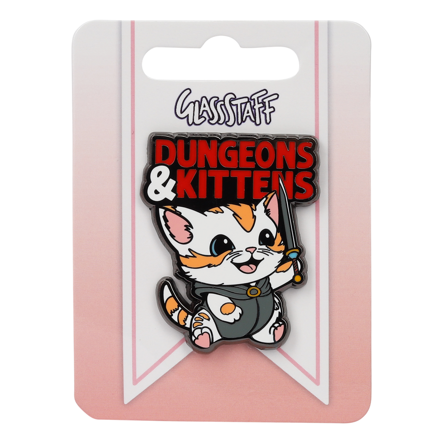 Enamel Pin: Dungeons & Kittens (ONLINE ORDER ONLY)