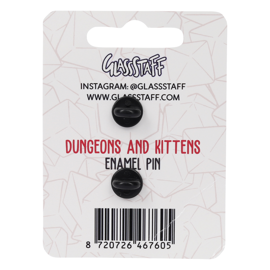 Enamel Pin: Dungeons & Kittens (ONLINE ORDER ONLY)