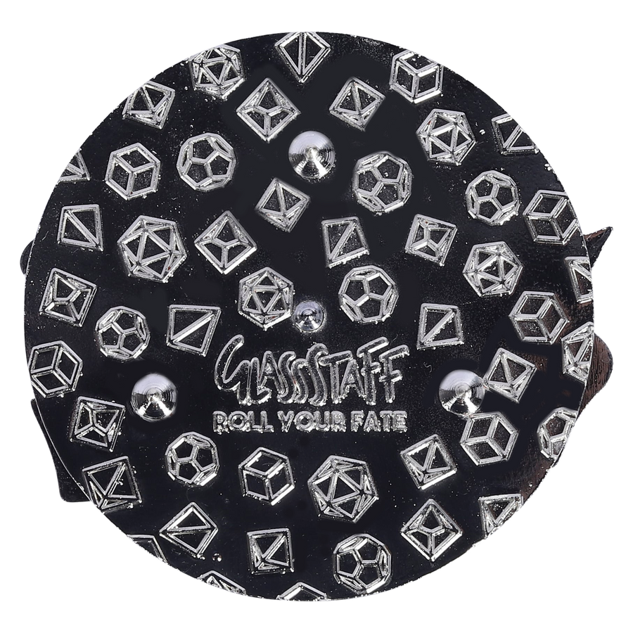 Enamel Pin: Roll Your Fate D20 Large Spinner (ONLINE ORDER ONLY)