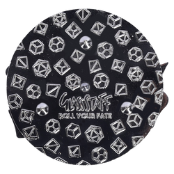 Enamel Pin: Roll Your Fate D20 Large Spinner (ONLINE ORDER ONLY)