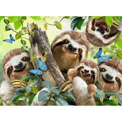 Sloth Selfie 500 Piece Jigsaw Puzzle Ravensburger