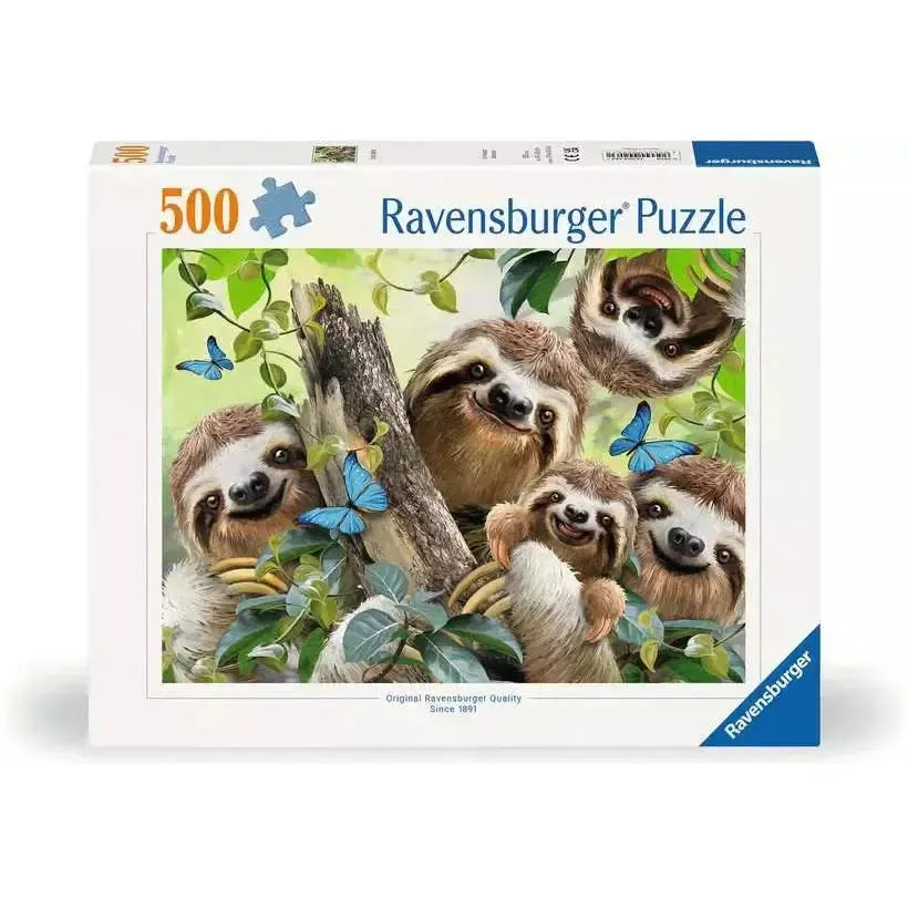 Sloth Selfie 500 Piece Jigsaw Puzzle Ravensburger