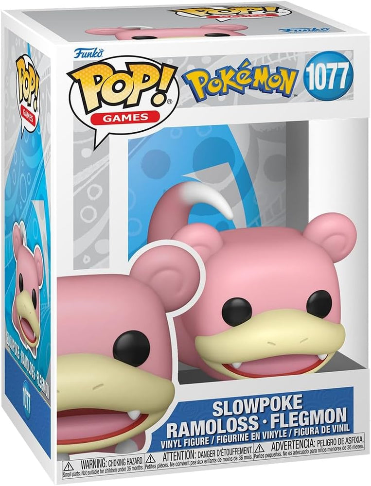 Pokemon Slowpoke Funko Pop! Vinyl Figure #1077 with Funko Protector (Online Order Only)