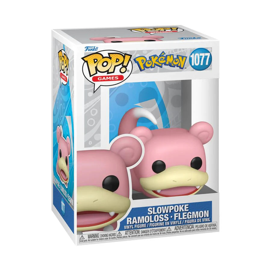 Slowpoke Pokemon Funko Pop! Games #1077 (Online Order Only)