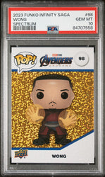 2023 UPPER DECK FUNKO POP MARVEL  WONG SPECTRUM #98  PSA 10 (Online Order Only)