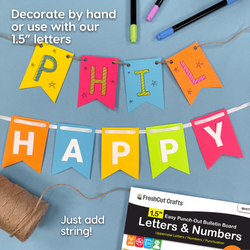Small DIY Banner Flags (ONLINE ORDER ONLY)