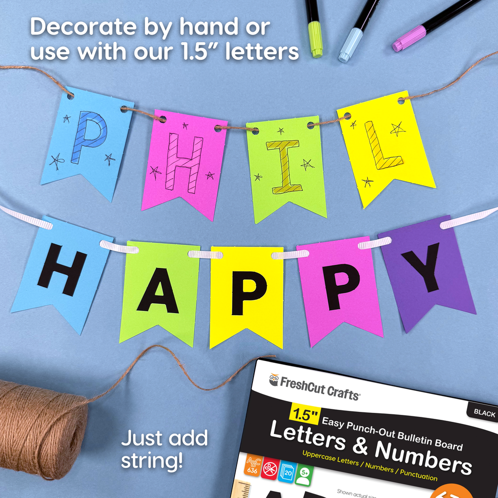 Small DIY Banner Flags (ONLINE ORDER ONLY)