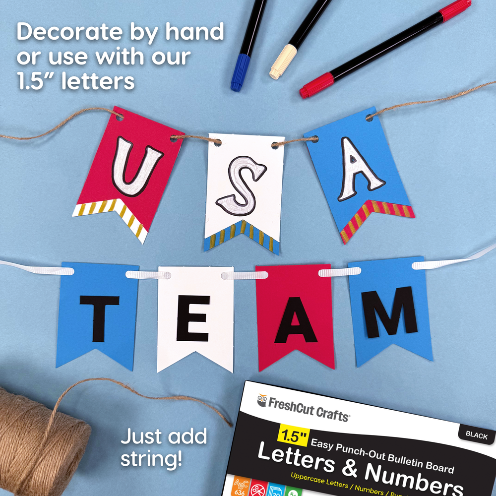 Small DIY Banner Flags (ONLINE ORDER ONLY)