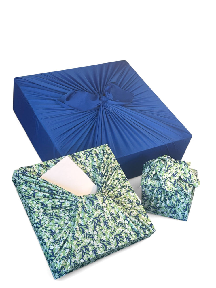 Small Reusable Furoshiki Cloth Gift Wrap | Spring Floral (ONLINE ORDER ONLY)
