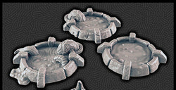 3D Printed EC3D Designs Terrain Set A Den of Alien Evil 28 32mm D&D (Online Only)