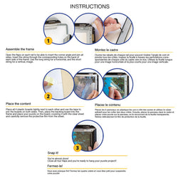 Smart Puzzle Aluminum Snap Frame Kit (Easy Front Loading) Eurographics (ONLINE ORDER ONLY)