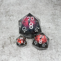 Smaug's Eye | Giant D20 Moving Eye DnD Dice | Acrylic RPG Gaming Dice (ONLINE ORDER ONLY)