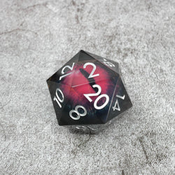 Smaug's Eye | Giant D20 Moving Eye DnD Dice | Acrylic RPG Gaming Dice (ONLINE ORDER ONLY)