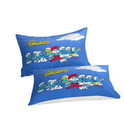Smurfs Bedding Set Quilt Duvet Cover Without Filler (Online Order Only)
