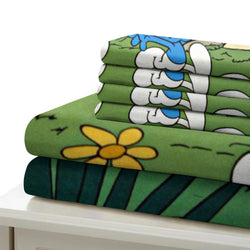 Smurfs Bedding Set Quilt Duvet Cover Without Filler (Online Order Only)