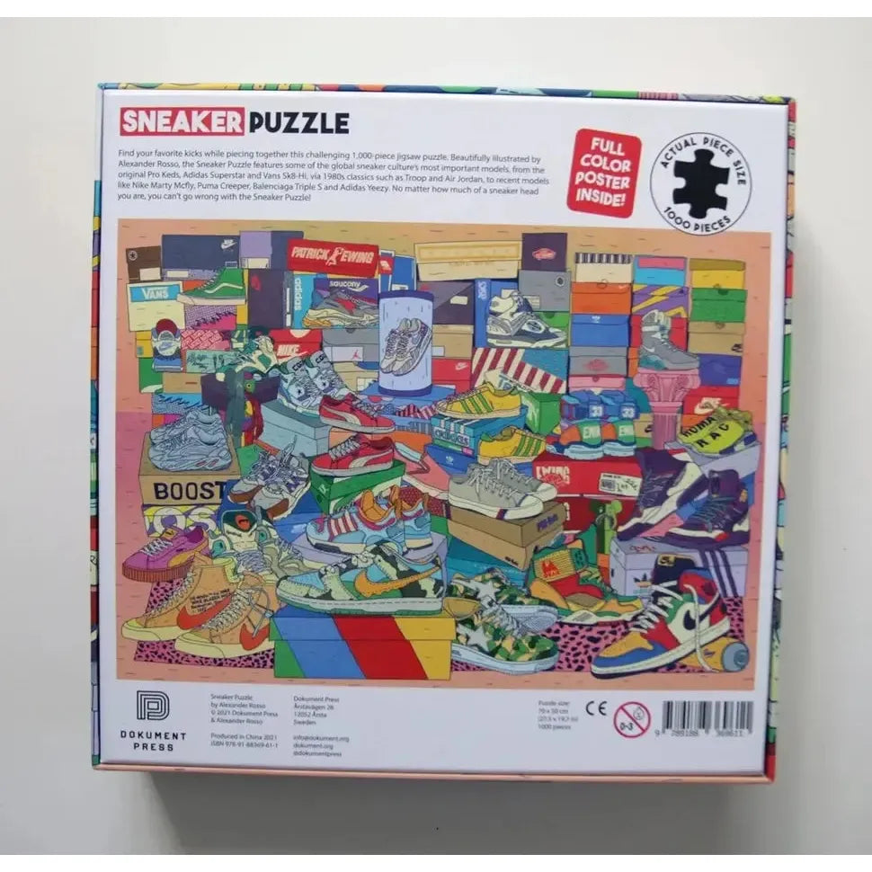 Sneaker 1000 Piece Jigsaw Puzzle Dokument