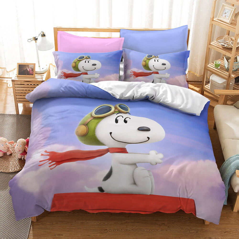 Snoopy Cosplay Bedding Set Duvet Cover Without Filler (Online Order Only)