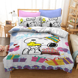 Snoopy Bedding Set Quilt Duvet Covers Without Filler (Online Order Only)